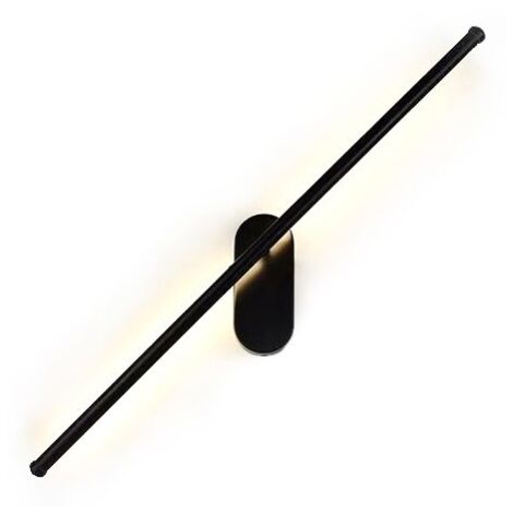 APPLIQUE MURALE APP583-1W NOIR MÉTAL PLASTIQUE LED (1/5)