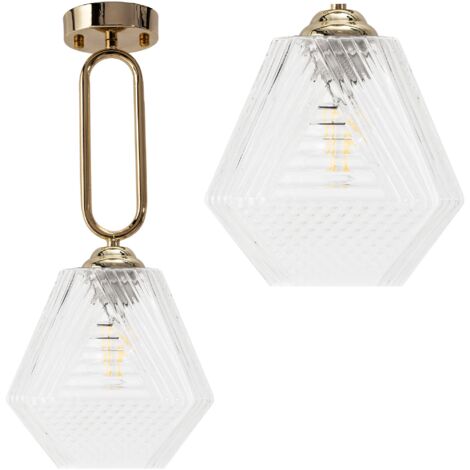 LAMPE SUSPENDUE APP1025-1CP OR 1-POINTS DE LUMIÈRE E27 20X20X47CM (1/5)