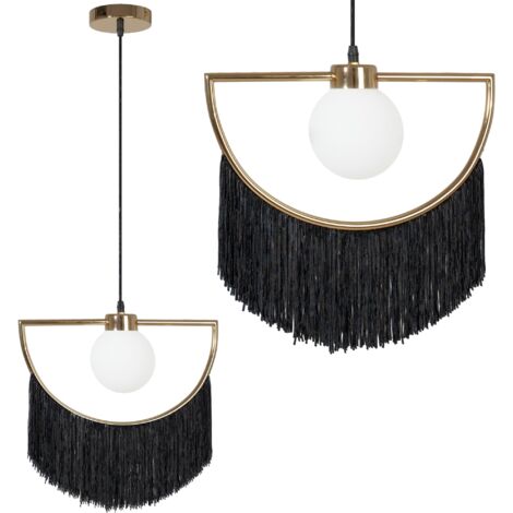 LAMPE SUSPENDUE APP968 OR 1-POINTS DE LUMIÈRE E27 38X6X35-155CM REGLABLE (1/5)