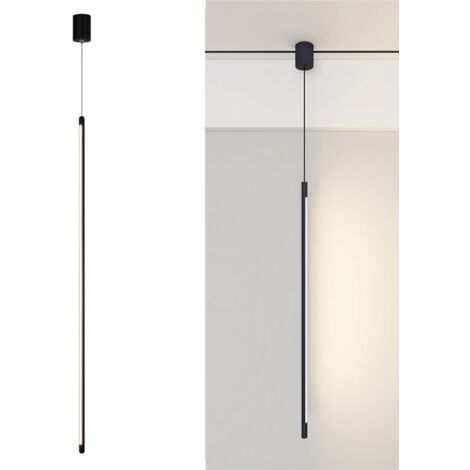 LAMPE SUSPENDUE APP1413-C NOIR 100cm LED (1/5)
