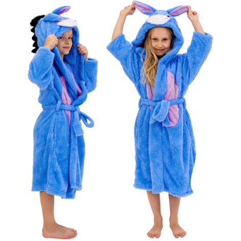 Tex Family Peignoir KIDDY Enfant Garçon Microfibre – Ultra Absorbant & Séchage Rapide (4 Tailles)