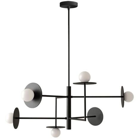 LAMPE APP1668-6CP BLACK (1/5)
