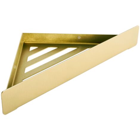 ÉTAGÈRE DE SALLE DE BAIN SF07-BG BROSSE OR SKU REA-06013 (1/4)