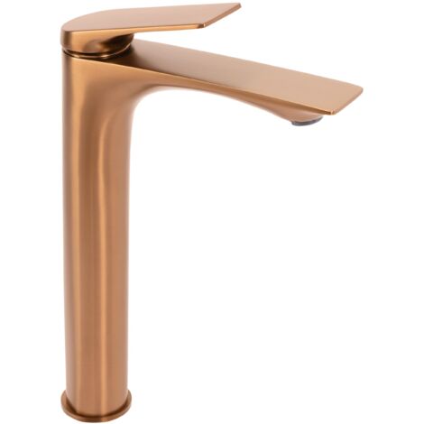 ROBINET DE LAVABO REA AVALON HIGH BRUSH COPPER (1/5)