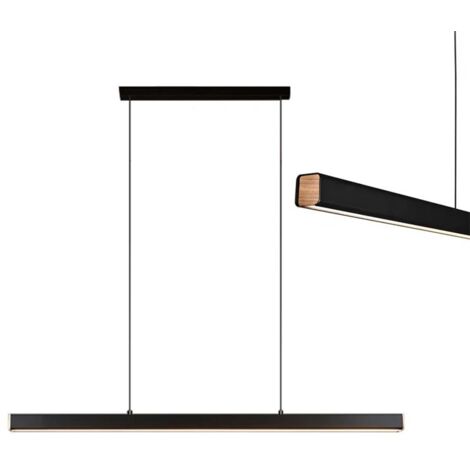 LAMPE LED APP1447-CP BLACK 80CM (1/5)