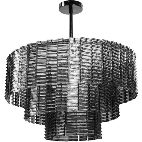 LAMPE SUSPENDUE TOOLIGHT APP1678-8CP GRIS (1/5)