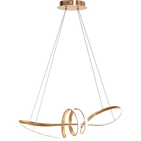 LAMPE SUSPENDUE À LED TOOLIGHT LHJ036-CP 1,5 GOLD (1/5)