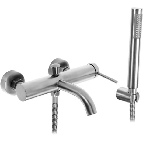 ROBINET DE BAIGNOIRE REA SPOT BRUSH NICKEL (1/3)