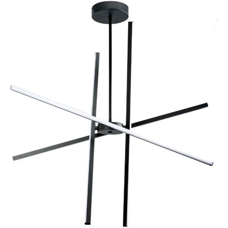 Plafonnier Toolight App1929-Cp Black Led Black (1/5)