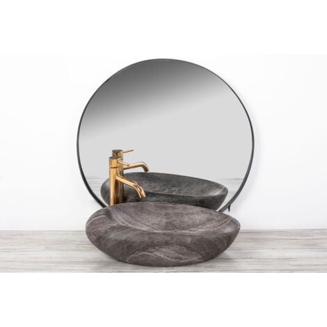 VASQUE À POSER REA LAVABO ROXY A STONE D.GREY