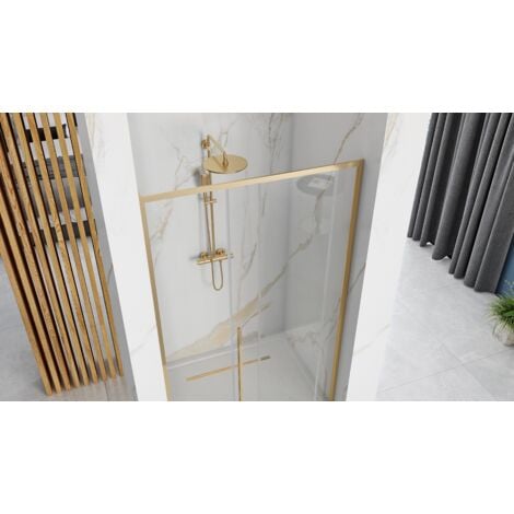 PORTE DE DOUCHE SOLAR GOLD 100
