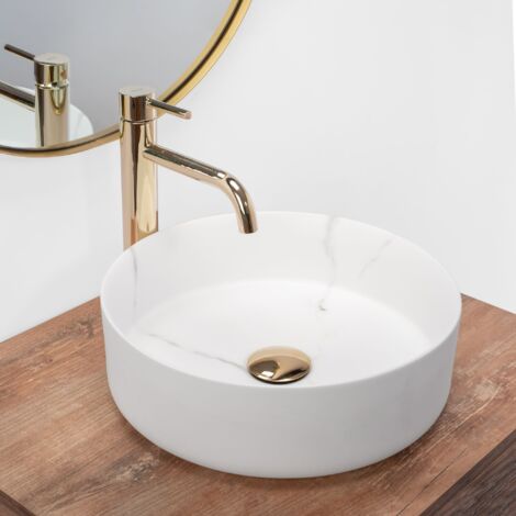 VASQUE À POSER REA SAMI MARBLE MAT