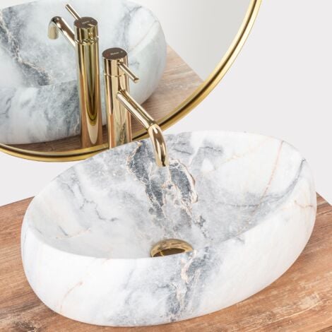 VASQUE À POSER REA LAVABO LINDA GRANIT MAT