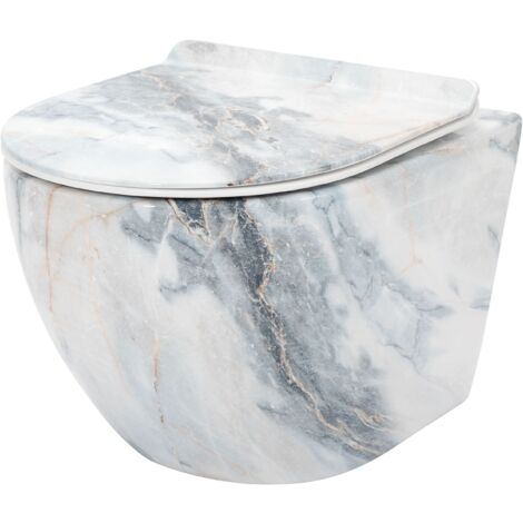 CUVETTE WC SUSPENDUE REA CARLOS SLIM GRANIT SHINY (1/5)