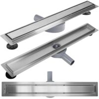 DRAIN LINÉAIRE REA NEOX PRO NICKIEL BRUSH 100