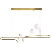 LAMPE SUSPENDUE À LED TOOLIGHT LHJ039-CP 110 GOLD, BRUSH GOLD