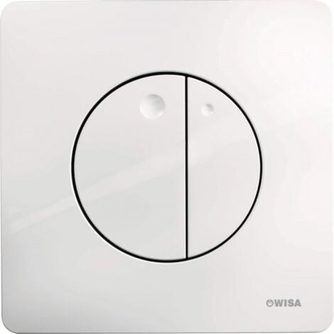 WISA QUADRO Bedienungsplatte Gaia DF weiß 8050.417001