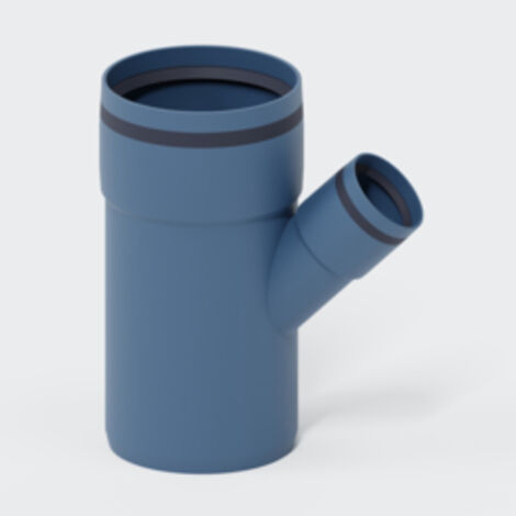 Poloplast POLO-KAL XS-Rohr PKXEA Abzweig Einfachabzweig 110/50/45° 102224