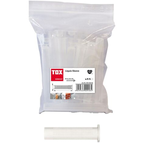 Manicotti Filtranti TOX Liquix Sleeve 16x130 Mm - 20 Pezzi Per Sistemi Di Ancoraggio In Muratura - Foto 13