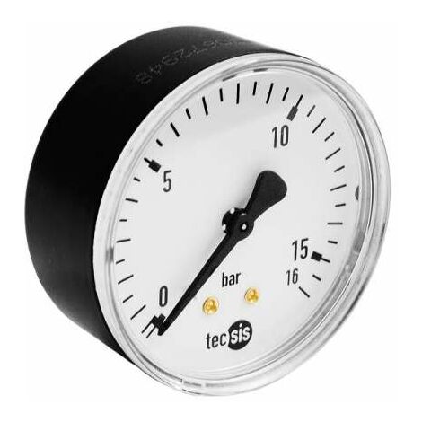 Thermo Manometer d 80mm, Anschluss hinten 1/2, 0-4 bar, 20 - 120°, m,  23,49 €