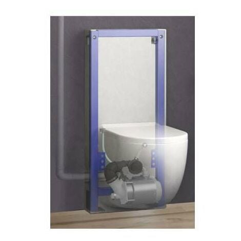 SFA Sanibroy Sanicompact Comfort Box mit WC integrierter Hebeanlage,  anthrazit, 0044ABOX