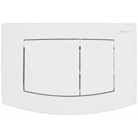 9240200 TECE Ambia WC Betätigungsplatte für Spülkasten weiß 
