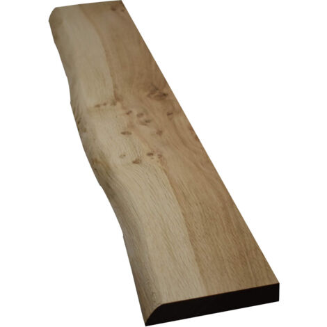 Quincadeco – Planche chêne massif 40 x 10 cm – Épaisseur 2,2 cm – Charge maximale 15 kg – Fabrication artisanale française