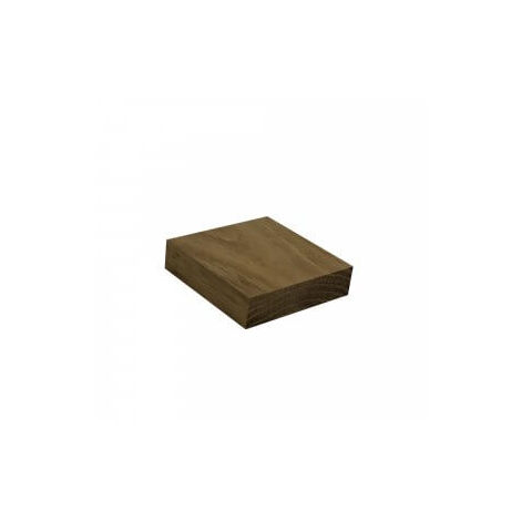 Quincadeco – Carré chêne massif 9 x 9 cm – Finition ponçage fin – Fabrication française – Qualité 1er choix sans fentes