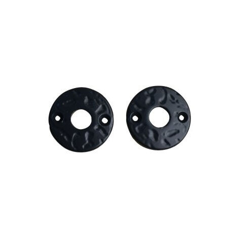 Quincadeco – Rosace pour porte alu gris RAL 7016 – Diamètre 52mm – Épaisseur 6,2mm – Finition époxy – Livrée avec visserie grise