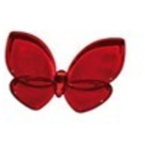 Magnet papillon rouge (1/2)