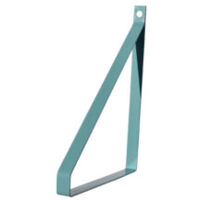 Support étagère métal turquoise Cali 19
