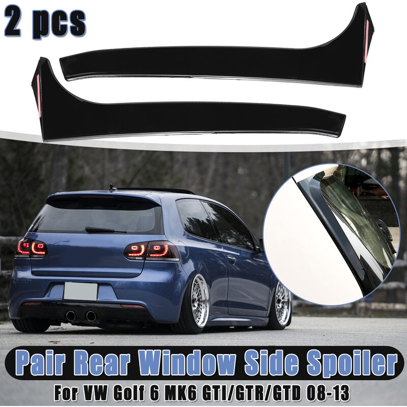 Heckscheiben-Seitenspoiler für VW Golf 6 MK6 GTI / GTR / GTD 08-13