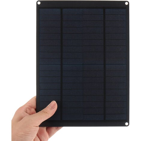 2er-Set Solarpanel Solarladegerät 50W 18V Tragbar Faltbar