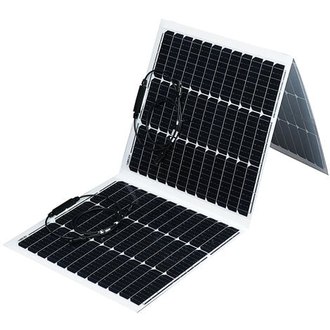 Solar Kit 12V Flexibles Solarpanel 150W Wechselrichter 1000W mit