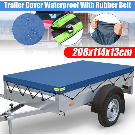 Trailer Cover Wasserdichter Staubschutz mit elastischer