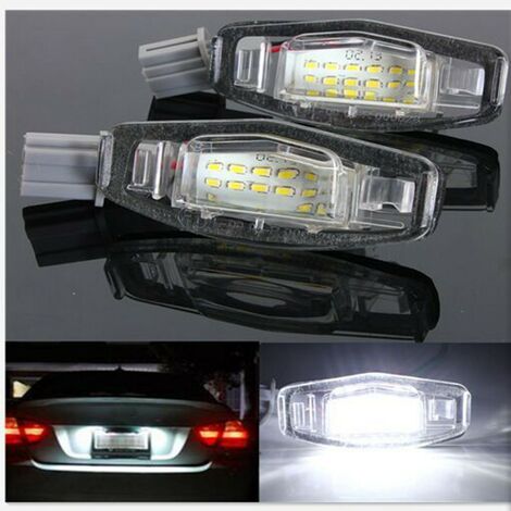 2 x Free Error 24 LED Kennzeichenbeleuchtung für Honda Acura TL TSX Civic