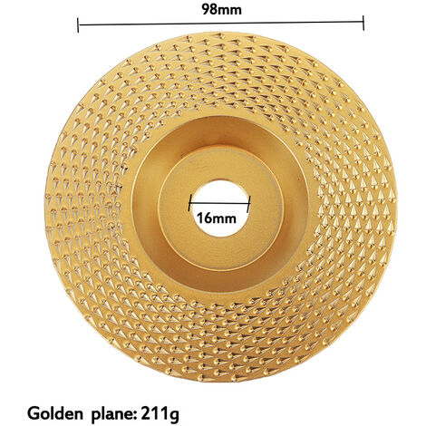 Winkelschleifer Schleifen Hartmetall Schneiden Abschrägung 98mm Gold