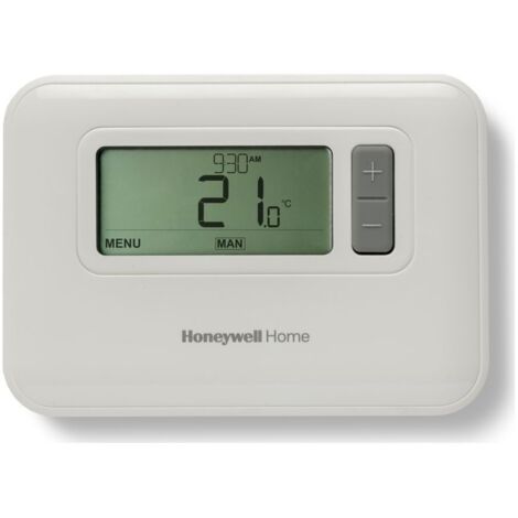 Resideo Raumthermostat T3, verdrahtet, mit Umschaltkontakt, Weiß