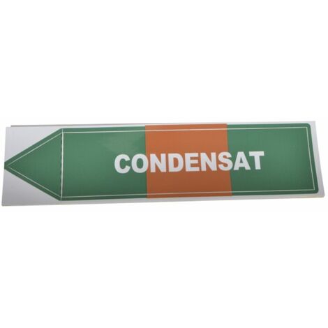 Étiquette souple adhésive condensat (X 10) - DIFF (1/2)