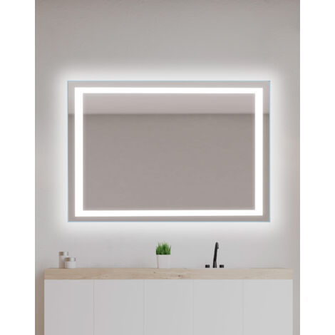 BATHSTAGE 65423 B-919 H/V Espejo LED Retroiluminado Reversible 60x80 cm Canto Pulido - ref: BS-65423 (1/3)