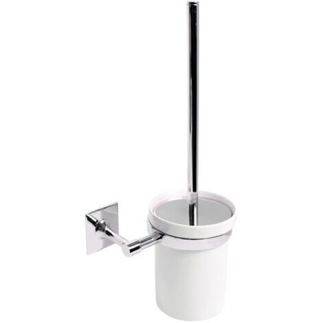 BATHSTAGE 60770 B-SQUARE Escobilllero Pared Cromo - ref: BS-60770 (1/4)