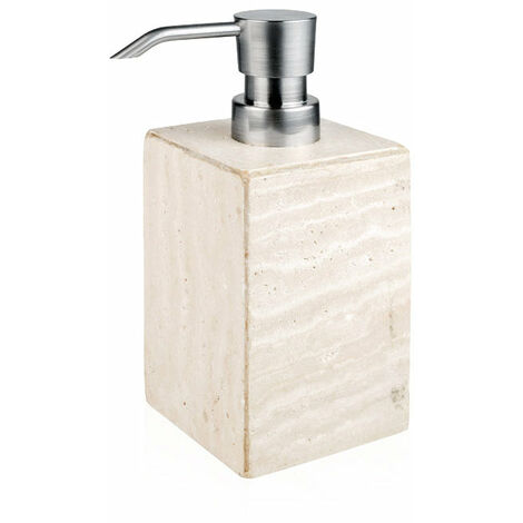BATHSTAGE 61463 B-SANDY Dosificador Mármol travertino - ref: BS-61463 (1/2)