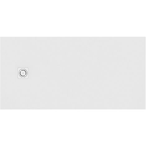 ROCA TERRAN Plato Ducha Stonex Blanco Mate con Rejilla - Medida: 120x80 cm - ref: APA014B032000100