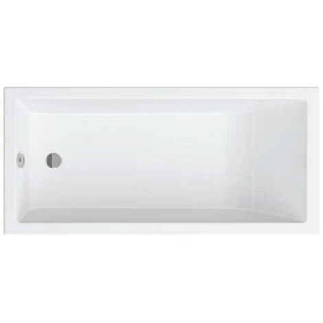 SANITANA CUBIC Bañera Acrílica Rectangular Blanco - Medida: 75X160 CMS - ref: B75CB