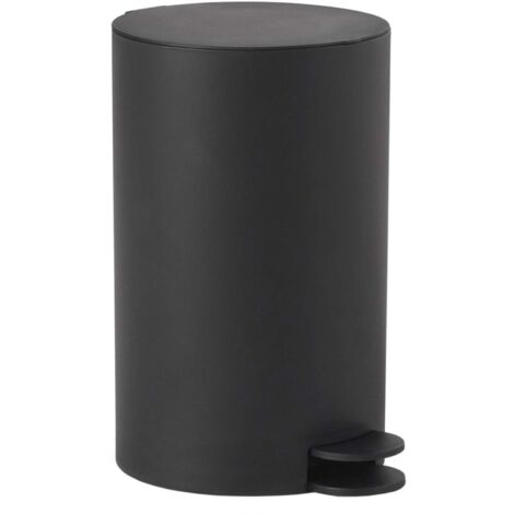 GEDY SH091400900 SHARON Papelera Negro Mate - ref: SH091400900 (1/3)