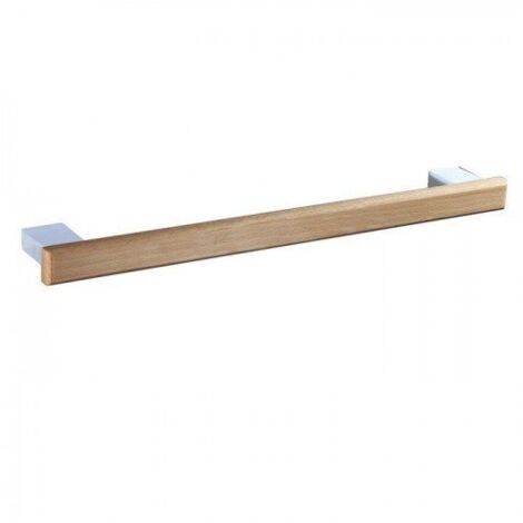 MANILLONS TORRENT 01918025 NATURA Toallero Barra 45 cm Cromo/Natural - ref: 01918025 (1/2)