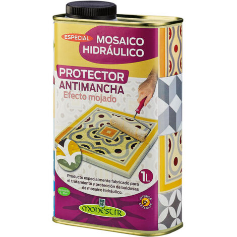 MONESTIR Protección Antimanchas Efecto Mojado Mosaico Hidráulico - Medida: 5 Litros - ref: MNS-MHPAM5
