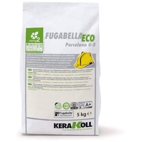 KERAKOLL FUGABELLA ECO PORCELANA 0-5 Mortero Para Junta 5 kg - Acabado: Marrón - ref: K70359
