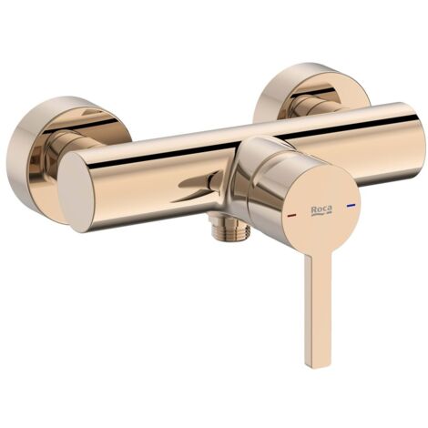 ROCA A5A2196RG0 NAIA Grifo Monomando Ducha Oro Rosa - ref: A5A2196RG0 (1/2)