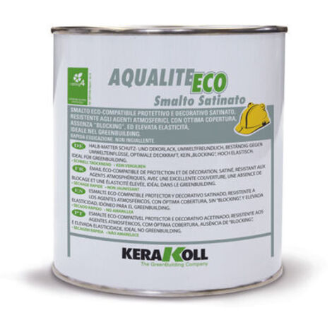 KERAKOLL 72948 AQUALITE ECO SMALTO SATIN A 010 MOSTAZA 0,75 litro - ref: K72948